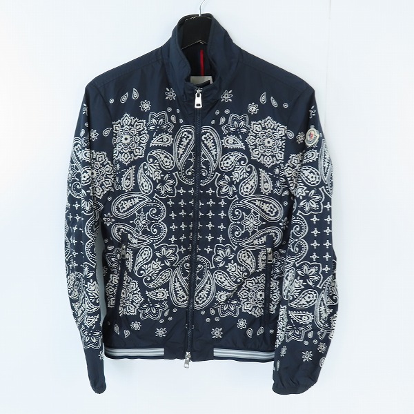実際に弊社で買取させて頂いた【JPタグ】MONCLER/モンクレール DANY GIUBBOTTO ペイズリー ナイロンジャケット B10914161605  53834/0