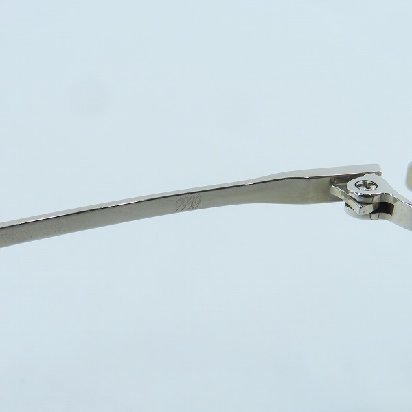 実際に弊社で買取させて頂いた999.9/フォーナインズ アイウェア/メガネフレーム NPM-15の画像 3枚目