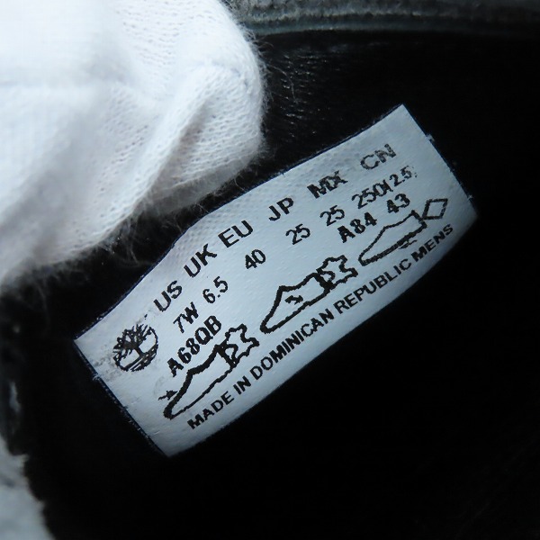 実際に弊社で買取させて頂いたTimberland × UNITED ARROWS/ティンバーランド×ユナイテッドアローズ 3 Eye CLASSIC モカシン シューズ A68QB/25の画像 5枚目