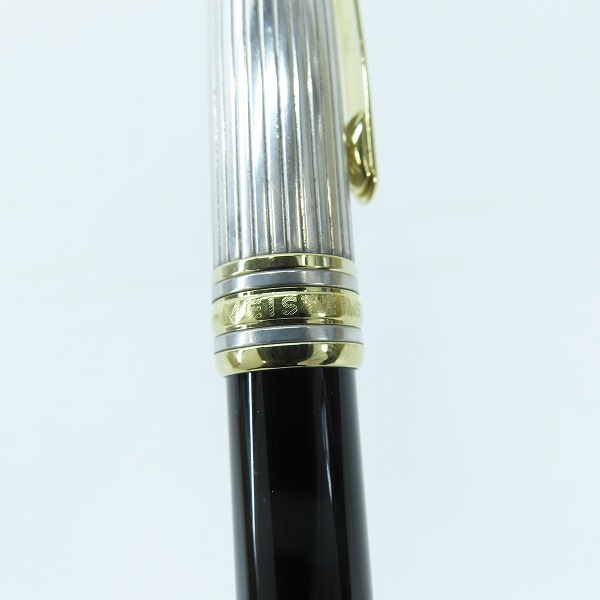 実際に弊社で買取させて頂いたMONTBLANC/モンブラン MEISTERSTUCK/マイスターシュテュック 1641 ソリテール ドュエ Ag925 ボールペンの画像 6枚目