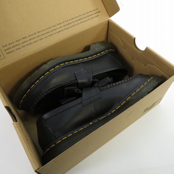 実際に弊社で買取させて頂いたDr.Martens/ドクターマーチン ADRIAN BEX/エイドリアン ベックス タッセルローファー AW006 UK6の画像 8枚目
