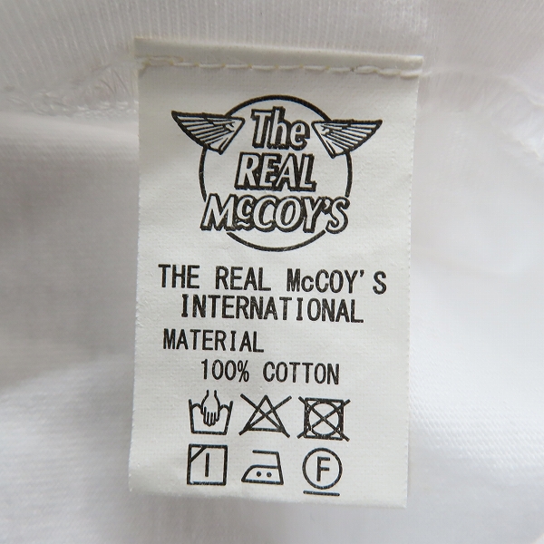 実際に弊社で買取させて頂いたTHE REAL McCOY'S/ザ リアルマッコイズ SCOTT USAFA 半袖Tシャツ/38の画像 3枚目