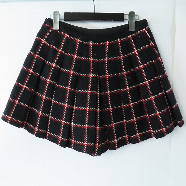 実際に弊社で買取させて頂いたBURBERRY/バーバリー BURBERRY BLUE LABEL/バーバリーブルーレーベル チェック柄 キュロット/38の画像 1枚目