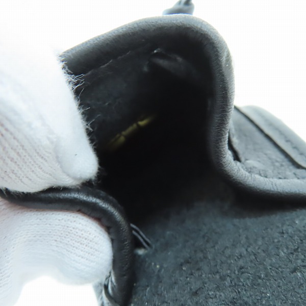 実際に弊社で買取させて頂いたCOACH/コーチ mini day pack keyfob/レザーキーホルダー 7253の画像 3枚目