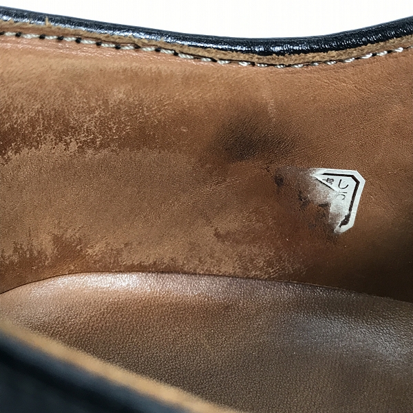 実際に弊社で買取させて頂いたREGAL/リーガル ウイングチップ外羽根 ゴアテックス 05DR/27の画像 7枚目