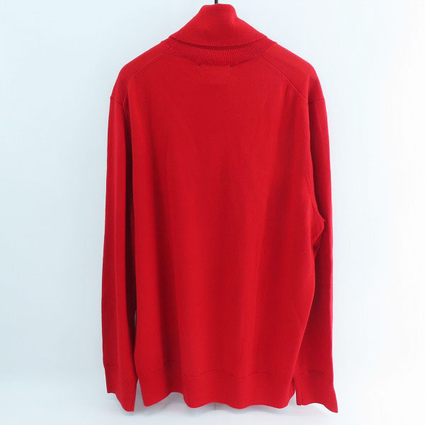 実際に弊社で買取させて頂いた【未使用】Brooks Brothers/ブルックスブラザーズ ウール セーター レッド XLの画像 1枚目