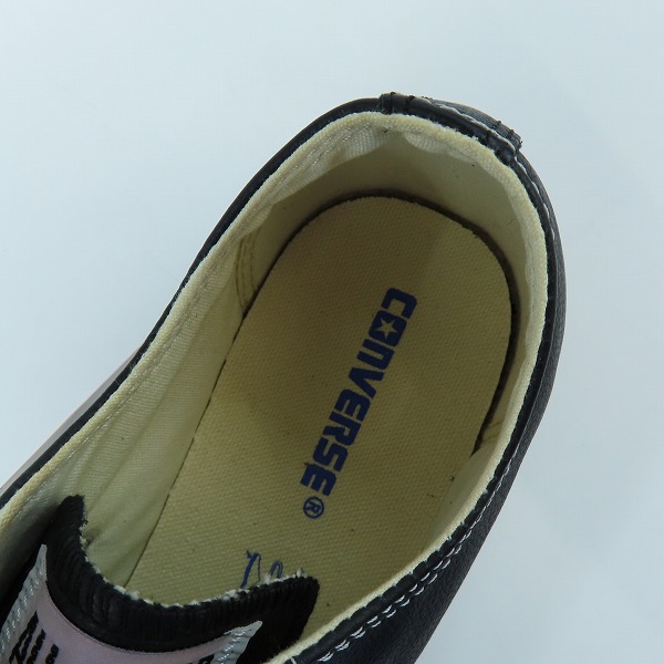 実際に弊社で買取させて頂いたCONVERSE/コンバース ALL STAR VC OX レザースニーカー ベルクロ 1R922 /28の画像 4枚目