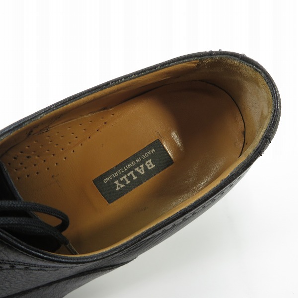 実際に弊社で買取させて頂いたBALLY/バリー ウィングチップ レザーシューズ MELCHIOR-04/8.5の画像 4枚目