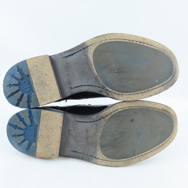 実際に弊社で買取させて頂いたDIOR/ディオール メダリオン プレーントゥ シューズ 42の画像 2枚目