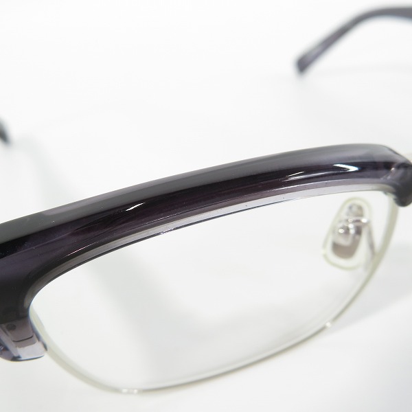 実際に弊社で買取させて頂いたKANEKO OPTICAL/金子眼鏡 恒眸作 手造 メガネフレーム T254 の画像 8枚目