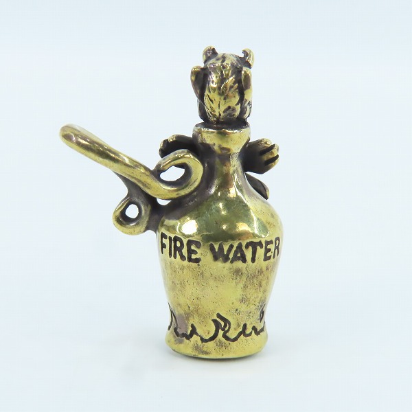 実際に弊社で買取させて頂いた(4)GANGSTERVILLE×Galcia/ギャングスタービル×ガルシア POISON BOTTLE ブラス/真鍮 ペンダントトップの画像 2枚目