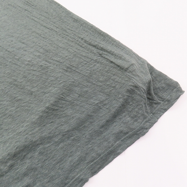 実際に弊社で買取させて頂いたETRO/エトロ リネン 半袖カットソー Sの画像 6枚目