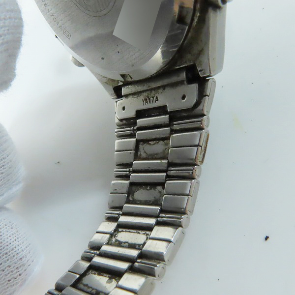 実際に弊社で買取させて頂いたSEIKO/セイコー スピードマスター クロノグラフ 腕時計 7A28-701A【動作未確認】の画像 7枚目