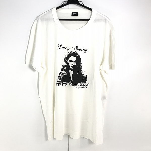 実際に弊社で買取させて頂いたD&G/ディーアンドジー DOLCE&GABBANA/ドルチェ&ガッバーナ Lucy Ewing/ルーシーユーウィング Tシャツ RTC162/54