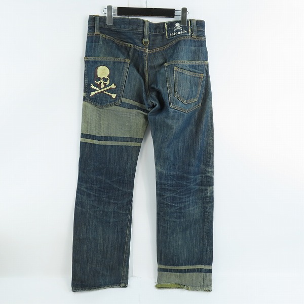 実際に弊社で買取させて頂いたmastermind JAPAN/マスターマインドジャパン デニムパンツ/MV-PA02-00/Mの画像 1枚目