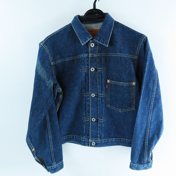 実際に弊社で買取させて頂いたLEVIS/リーバイス 506 1st ビッグE デニムジャケット J22刻印 71506-XX/38