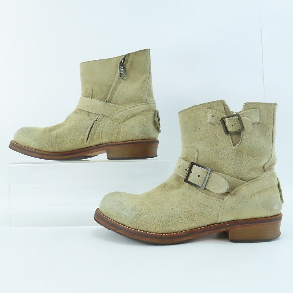 実際に弊社で買取させて頂いたmastermind japan/マスターマインドジャパンスウェード ブーツ/27の画像 3枚目