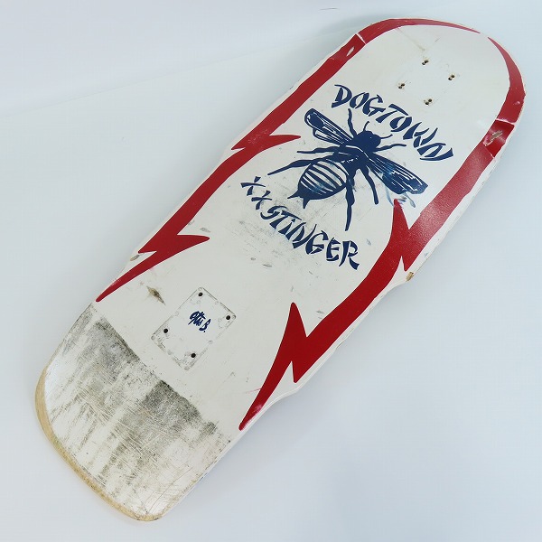 実際に弊社で買取させて頂いたDOGTOWN/ドッグタウン  XX スティンガー レッド スケートボードデッキ 