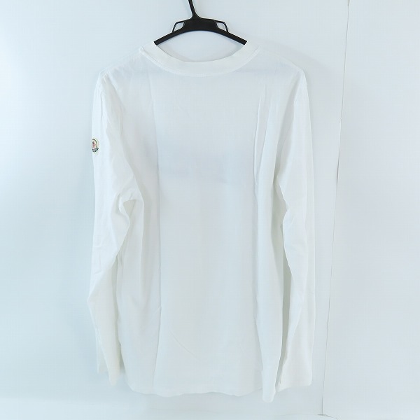 実際に弊社で買取させて頂いた【JPタグ】MONCLER/モンクレール ロゴ 長袖Tシャツ I10918D00002/XSの画像 1枚目