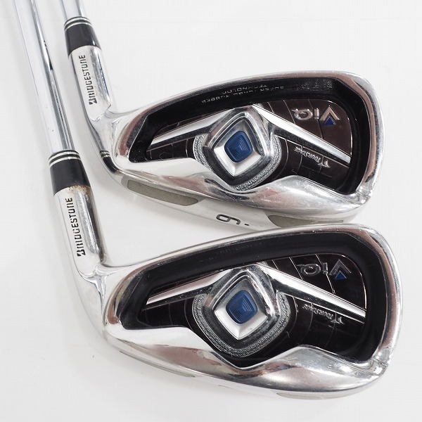 実際に弊社で買取させて頂いたBRIDGESTONE/ブリヂストン TOURSTAGE/ツアーステージ ViQ アイアン #5～9,,Sw 6本セット True Temper GS85 FLEX:R300の画像 5枚目