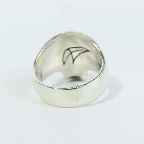 実際に弊社で買取させて頂いたCRAZY PIG/クレイジーピッグ EVIL SKULL RING/エビルスカル リング 13号の画像 3枚目