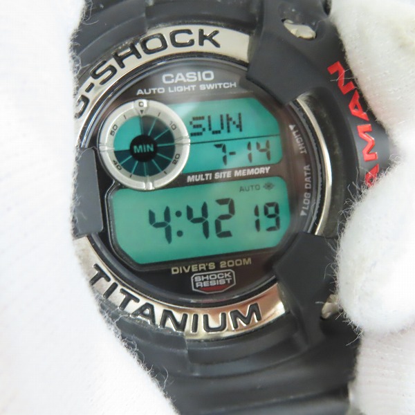 実際に弊社で買取させて頂いたG-SHOCK/Gショック FROGMAN/フロッグマン WCCS SEAMAN/シーマン DW-9950-1Aの画像 4枚目