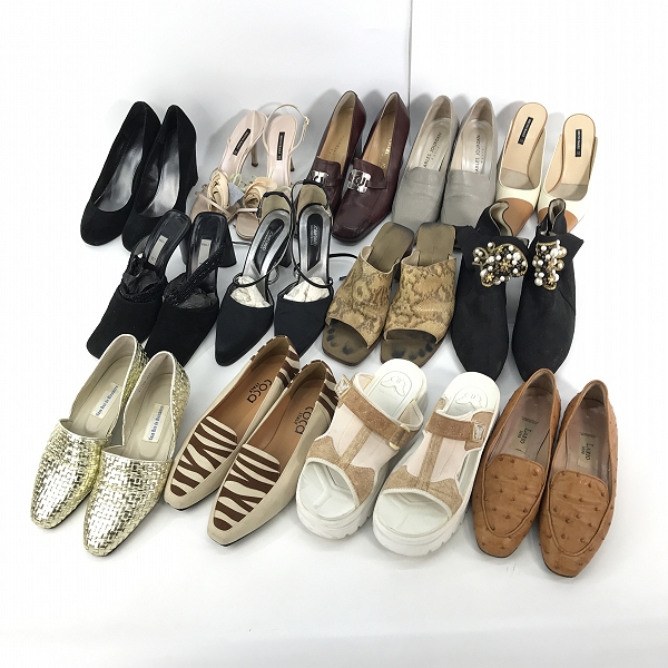 実際に弊社で買取させて頂いた【おまとめ】エルメス/カルバンクライン/アナスイ 等 サンダル/パンプス/ヒール 他 レディースの画像 3枚目