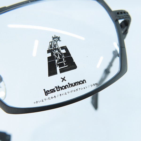 実際に弊社で買取させて頂いたless than human/レス ザン ヒューマン ゴルゴ13 アイウェア/メガネフレームの画像 8枚目