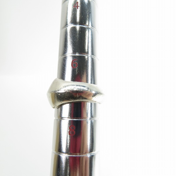 実際に弊社で買取させて頂いたLeonard Kamhout/レナードカムホート LONE ONES/ロンワンズ シルクリング シルバー 7号の画像 8枚目