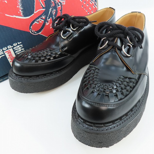 実際に弊社で買取させて頂いたGEORGE COX/ジョージコックス イングランド製 GIBSON/ギブソン ラバーソール シューズ レザー 3588 8
