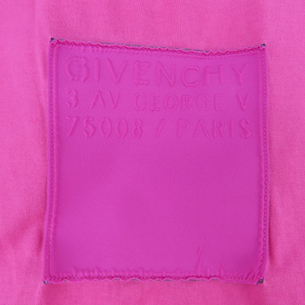 実際に弊社で買取させて頂いた【JPタグ】GIVENCHY/ジバンシィ ADDRESS PATCH Tシャツ BM70YL3002/XSの画像 5枚目