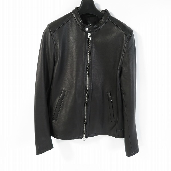 実際に弊社で買取させて頂いたHARE/ハレ 羊革/ラムレザー シングルライダースジャケット HA03006AD M