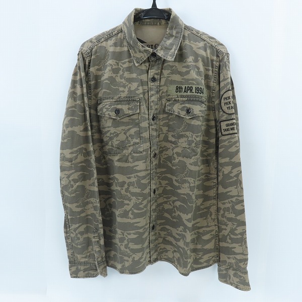 実際に弊社で買取させて頂いたHYSTERIC GLAMOUR/ヒステリックグラマー KURT COBAIN/カートコバーン リバーシブル シャツ 4AH-1653/L