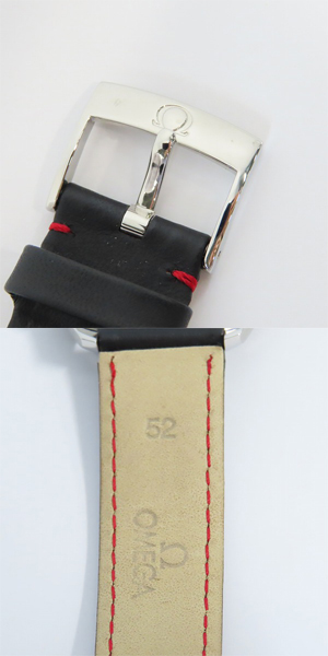 実際に弊社で買取させて頂いた【ギャラ付】OMEGA/オメガ スピードマスター ACミラン 100周年記念モデル/限定1999本 自動巻 腕時計 3810.51の画像 4枚目