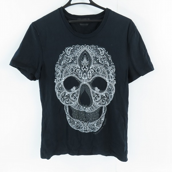 実際に弊社で買取させて頂いたALEXANDER MQUEEN/アレキサンダーマックイーン スカル ペイズリー 半袖Tシャツ 