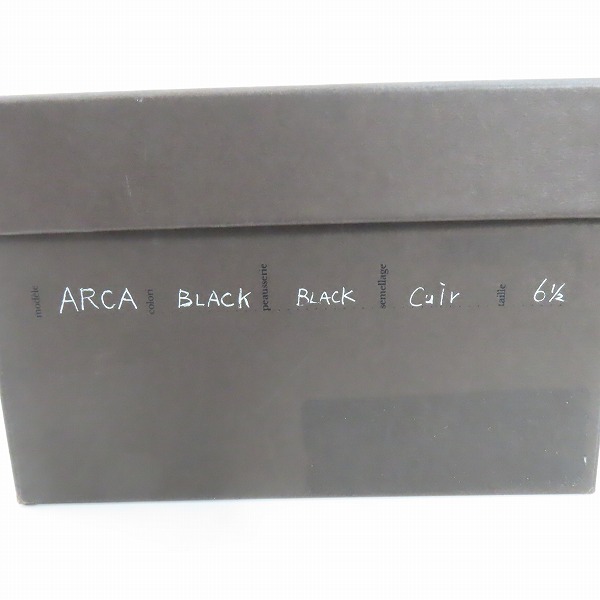 実際に弊社で買取させて頂いたCorthay/コルテ ARCA/アルカ プレーントゥ/レザーシューズ シューツリー付き 6.5の画像 8枚目