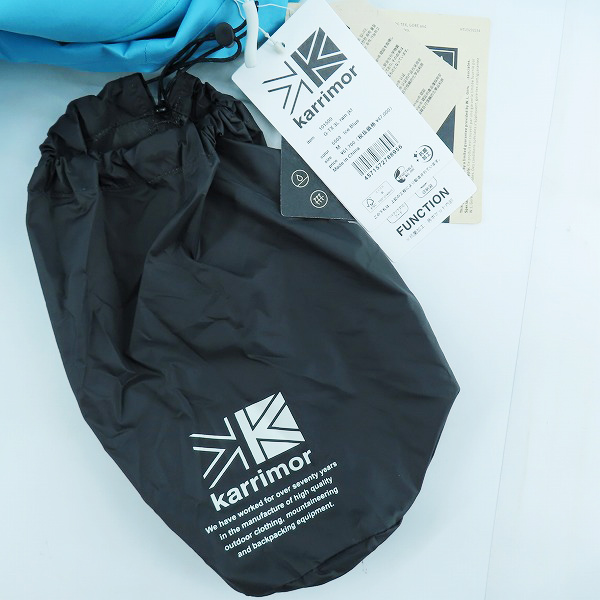実際に弊社で買取させて頂いた【未使用】karrimor/カリマー GORE-TEX/ゴアテックス G-TX3L Rain Jacket/レインジャケット 101500/Mの画像 4枚目