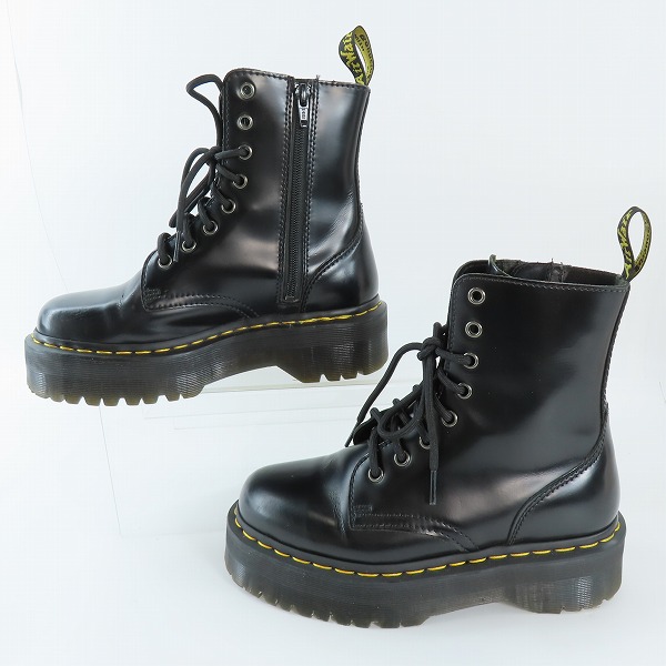 実際に弊社で買取させて頂いたDr.Martens/ドクターマーチン JADON/ジェイドン サイドジップ 8ホールブーツ/UK5の画像 3枚目