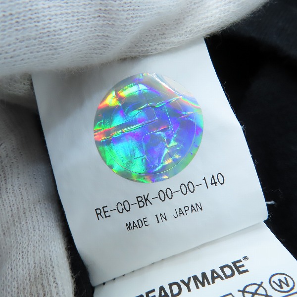 実際に弊社で買取させて頂いたREADYMADE/レディメイド 21SS Pioncham Tee RE-CO-BK-00-00-140 刺繍 Tシャツ/Mの画像 6枚目