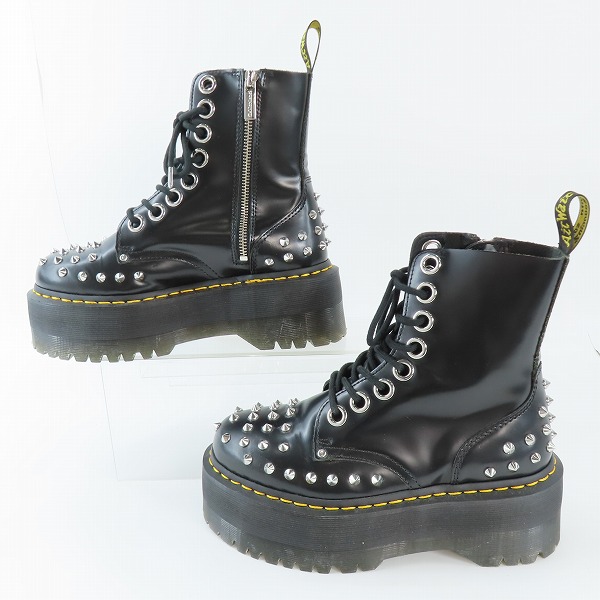 実際に弊社で買取させて頂いたDr.Martens/ドクターマーチン JADON MAX STUD 8ホール ブーツ/UK5の画像 3枚目