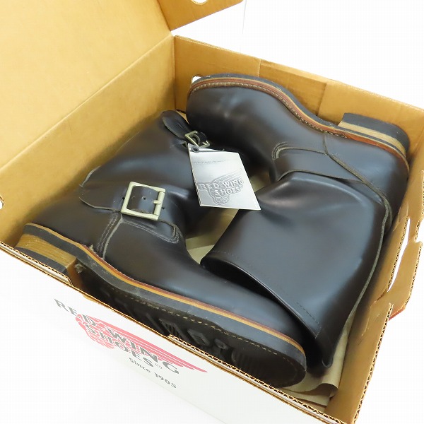 実際に弊社で買取させて頂いたRED WING/レッドウィング  レザーエンジニアブーツ 2268/8Dの画像 8枚目