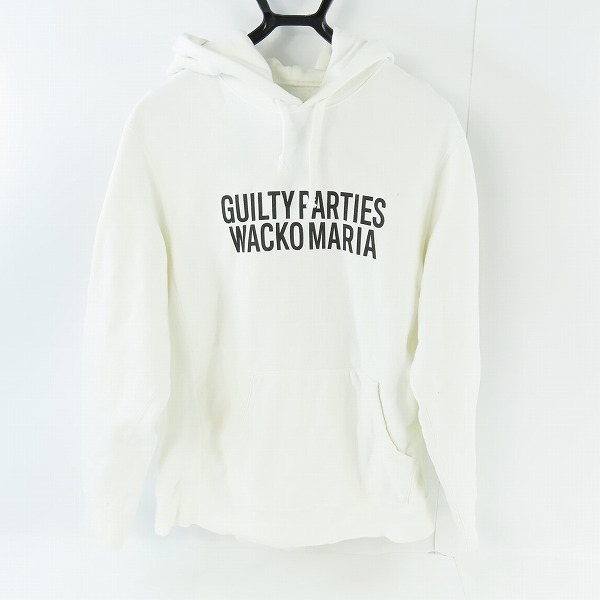 実際に弊社で買取させて頂いたWACKO MARIA/ワコマリア GUILTY PARTIES ロゴプリント パーカー/GP-H0001/L