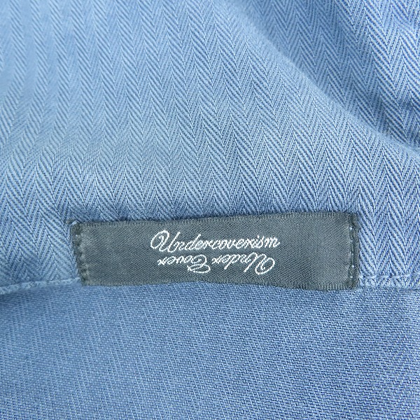実際に弊社で買取させて頂いたUNDERCOVER/アンダーカバー 11ss CAN future days ヴィンテージ加工モッズコート G4302/2の画像 3枚目