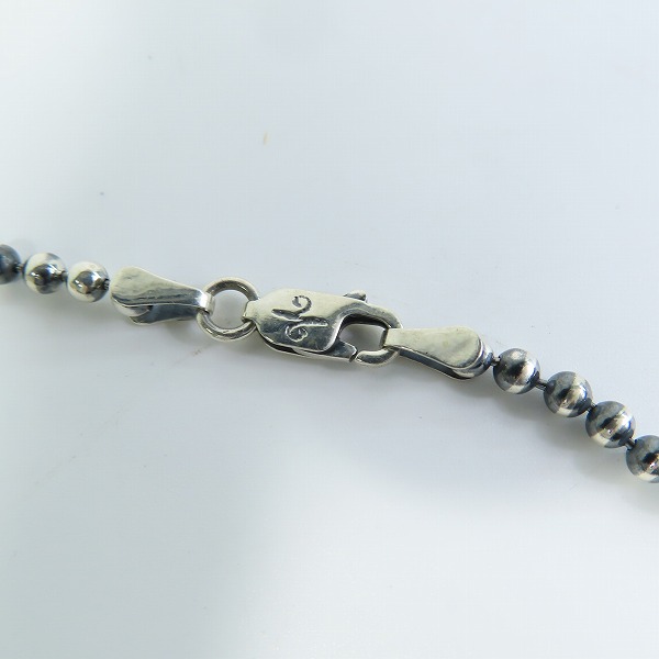 実際に弊社で買取させて頂いた(2)GANGSTERVILLE×Galcia/ギャングスタービル×ガルシア ROSARY/ロザリオ ネックレス シルバー925×ブラスの画像 6枚目