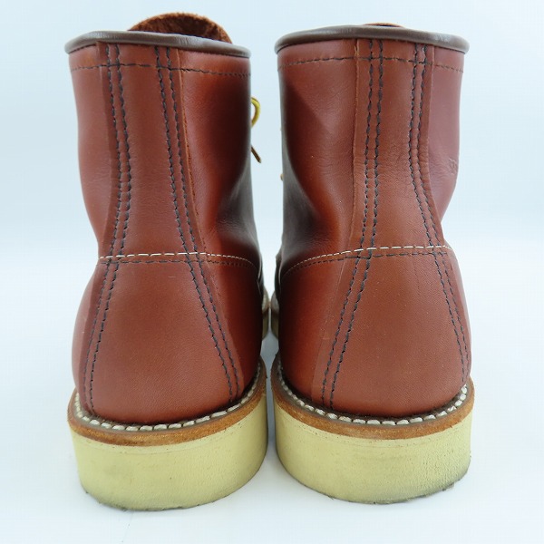 実際に弊社で買取させて頂いたRED WING/レッドウィング アイリッシュセッターモックトゥブーツ 9106 8Dの画像 1枚目