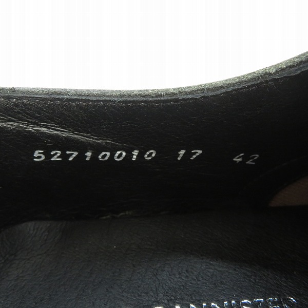 実際に弊社で買取させて頂いたalfredoBANNISTER/アルフレッドバニスター ウイングチップ 切替レザーシューズ 5271001017/42の画像 5枚目