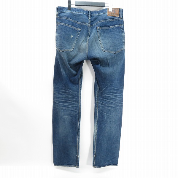 実際に弊社で買取させて頂いたHYSTERIC GLAMOUR/ヒステリックグラマー HSR加工/スリムストレート/リペア加工 スタッズデニムパンツ 0252AP05/34の画像 1枚目