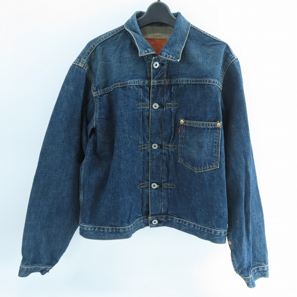実際に弊社で買取させて頂いたLEVIS/リーバイス 506 1st ビッグE デニムジャケット J22刻印 71506-XX/40