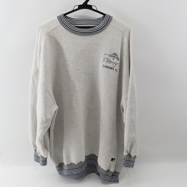 実際に弊社で買取させて頂いたRussell/ラッセル HIGH COTTON ヴィンテージ クルーネックスウェット XXL