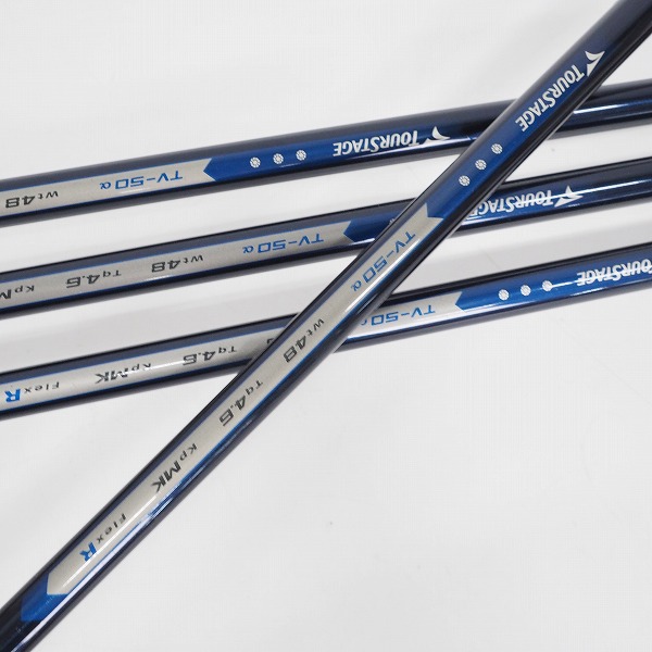 実際に弊社で買取させて頂いたBRIDGESTONE/ブリヂストン TOURSTAGE/ツアーステージ ViQ フェアウェイウッド 3w,5w,7w,9w 4本セット TV-50α FLEX：Rの画像 8枚目